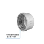 Tapón hembra 1-1/4' de acero galvanizado, FOSET 2