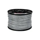 Metro de cable flexible 1/8' de acero 7x19 hilos, 300 m 1