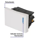 Interruptor de 3 vías, 1.5 módulos, línea Española, blanco 2