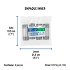Niple de acero galvanizado 1-1/4 x 4', FOSET 4