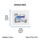 Niple de acero galvanizado 1-1/2 x 3', FOSET 4