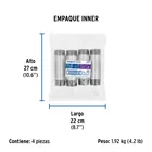Niple de acero galvanizado 1-1/2 x 6', FOSET 4