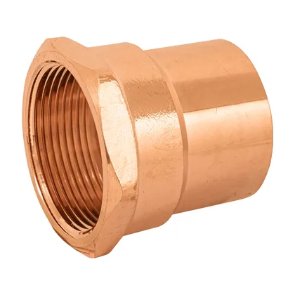 Conector de cobre, rosca interior 1-1/2', FOSET