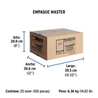 Conector macho CPVC 1-1/2', FOSET 5