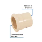 Conector hembra CPVC 2', FOSET 2