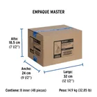 Válvula de esfera de latón, soldable 1', FOSET 4