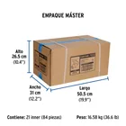 Válvula esfera de PVC 1' roscable, FOSET 4