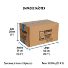 Válvula esfera de PVC 2' roscable, FOSET 4