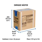 Bolsa con 2 cartuchos cerámicos para llave AQI-11, FOSET 7