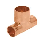 Tee reducida de cobre 1/2' x 1/2' x 3/4', FOSET 1
