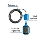Flotador eléctrico con cable de 6 m, 10 A, FOSET 2