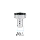 Adaptador de latón 1/2' para manguera, FOSET 3