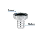 Adaptador metálico 1/2' para manguera, FOSET 2