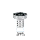 Adaptador metálico 1/2' para manguera, FOSET 3