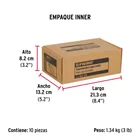 Bolsa con 10 guardacabos para cable de acero de 1/4', FIERO 7