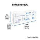 Céspol de bote 1-1/4', sin contra, latón cromo, para lavabo 5