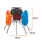 Rack para 3 carretillas, TRUPER 2