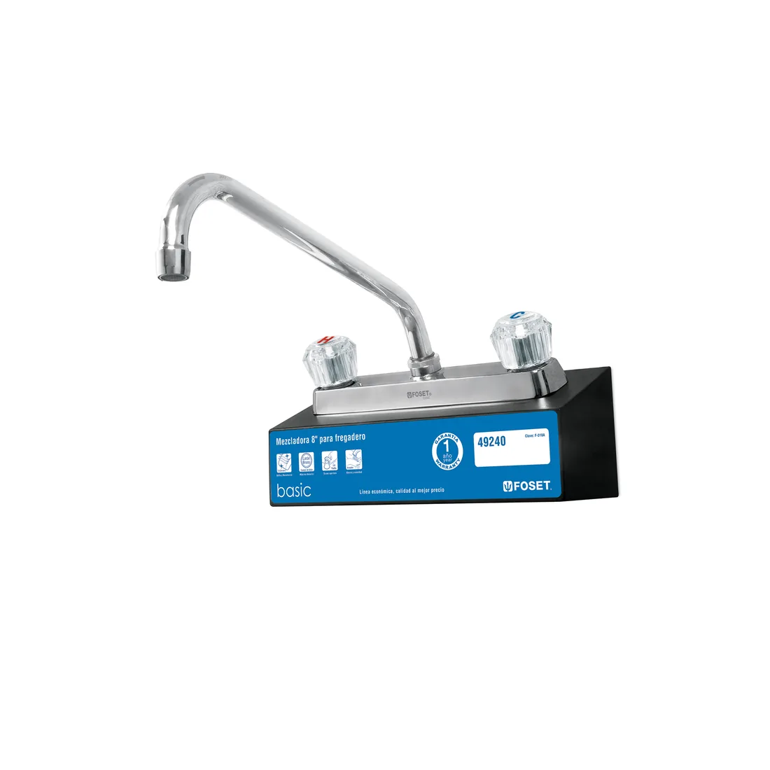 Exhibidor con mezcladora F-318A, FOSET