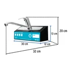 Exhibidor con mezcladora AQF-85, FOSET 2