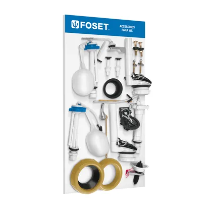 Exhibidor WC, FOSET