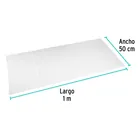 Franela blanca de algodón de 1 m, KLINTEK 3