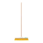Cepillo para barrer cerda suave de 50 cm, bastón de madera 1
