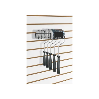 Rack para rodillos para pintar de 4', TRUPER