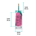 Trapeador de microfibra española, bastón de 120 cm, KLINTEK 4