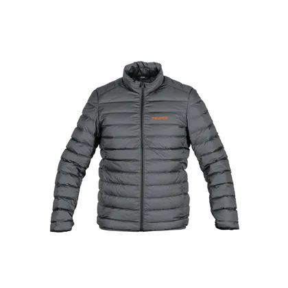 Chamarra de plumas ligera para hombre, gris, G, TRUPER