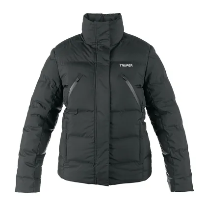 Chamarra acolchada térmica para mujer, negra, M, TRUPER