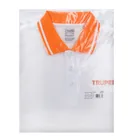 Playera polo performance para mujer, blanca, M, TRUPER 5
