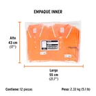 Playera polo performance para mujer, naranja, G, TRUPER 8