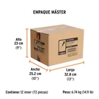 Desarmador cabinet 3/16 x 3' mango Comfort Grip, TRUPER 8