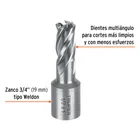 Cortador anular de 1/2' x 1', TRUPER 2