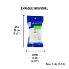 Contacto aterrizado + 2 puertos USB, marfil, línea Italiana 7