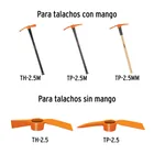 Mango madera para talachos TP-2.5M y TH-2.5M, de 36', TRUPER 3