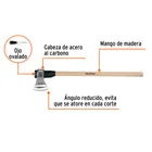 Hacha labor entera 2-1/2 lb, mango de madera 36', TRUPER 2
