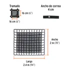 Red de carga de 2.4m x 2m para camioneta de 3.5 Ton, TRUPER 4