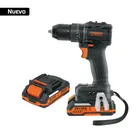 Rotomartillo/destornillador 1/2', 20V, 70Nm, 2 baterías 2Ah 1