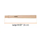 Mango para martillos de bola MB-12 y MB-16, 14-1/2', TRUPER 2