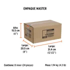 Broca para router, pecho paloma, 1-1/8' con balero, TRUPER 7