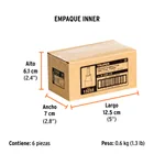 Dado punta hexagonal de 1/2', cuadro 1/2', TRUPER 6