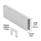 Caja con 1000 grapas corona 7/16' cal. 16, 38mm p/ENNE-160 2