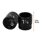 Dado de impacto de 1-1/8', 6 puntas, cuadro 1/2', TRUPER 3
