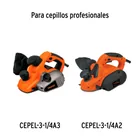 Bolsa con 2 carbones para CEPEL-3-1/4A3 y 1/4A2,TRUPER 2