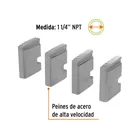 Juego de 4 peines de 1-1/4' para tarrajas T-852X, EXPERT 2