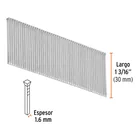 Caja con 2500 clavos calibre 16, 30 mm para CLNE-16, TRUPER 3