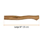 Mango hickory 14' para hacha cazadora y europea 1-1/4 lb 2