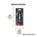 Broca escalonada óxido negro 13 escalones 1/8' a 1/2',Truper 5
