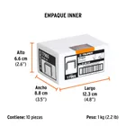 1000 grapas 1/4' corona 10.6mm, para ET-50X, ET-50 y EM-50 4